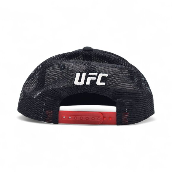 ​​UFC Find What You're Made Of Mesh Trucker Snapback Adjustable Black Cap - NEW - Picture 3 of 4